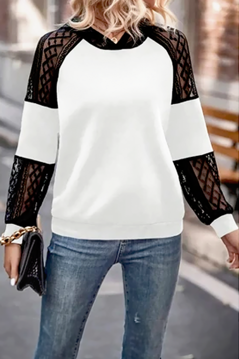 Ženska bluza ALZINDA WHITE, Boja: bijela, IVET.HR - MODERNA ODJEĆA