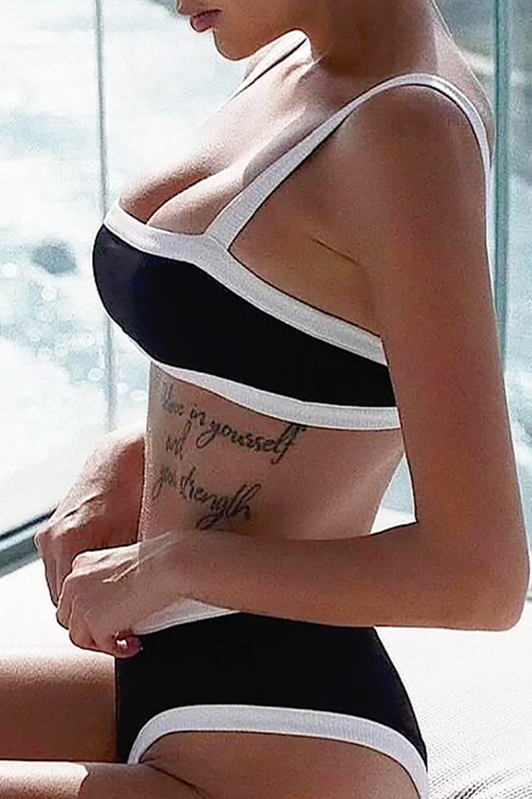 Kupaći kostim VOLMERFA, Boja: crna i bijela, IVET.HR - MODERNA ODJEĆA