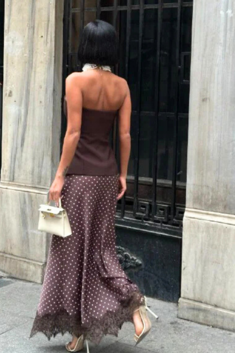 Suknja TONILZA BROWN, Boja: smeđa, IVET.HR - MODERNA ODJEĆA