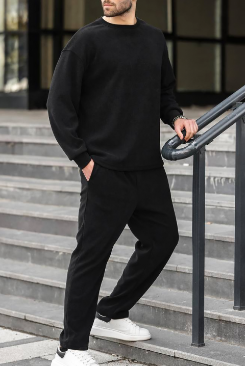 Muški komplet MERBEZO BLACK, Boja: crna, IVET.HR - MODERNA ODJEĆA