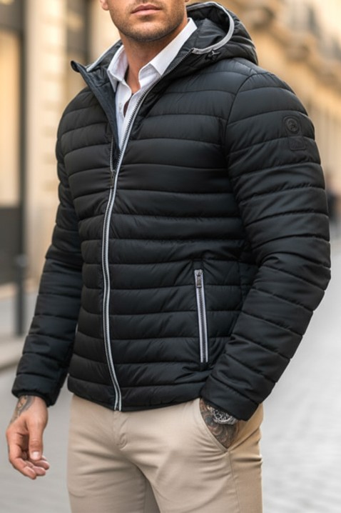 Muška jakna BERONGO BLACK, Boja: crna, IVET.HR - MODERNA ODJEĆA