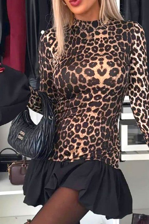 Haljina BAMBESA, Boja: leopard, IVET.HR - MODERNA ODJEĆA