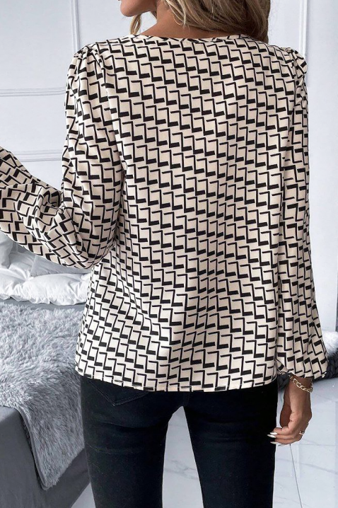 Ženska bluza ALDISIYA BEIGE, Boja: bež, IVET.HR - MODERNA ODJEĆA