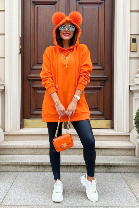Dukserica BEMBONA ORANGE - Dukserice | Ivet.HR Dukserica BEMBONA ORANGE, Boja: narančasta, IVET.HR - MODERNA ODJEĆA