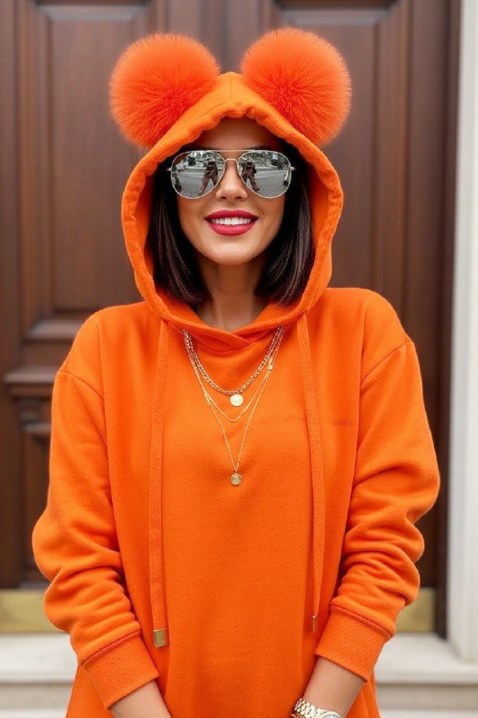 Dukserica BEMBONA ORANGE - Dukserice | Ivet.HR Dukserica BEMBONA ORANGE, Boja: narančasta, IVET.HR - MODERNA ODJEĆA