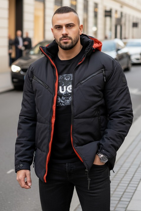 Muška jakna REVOLDO, Boja: crna, IVET.HR - MODERNA ODJEĆA