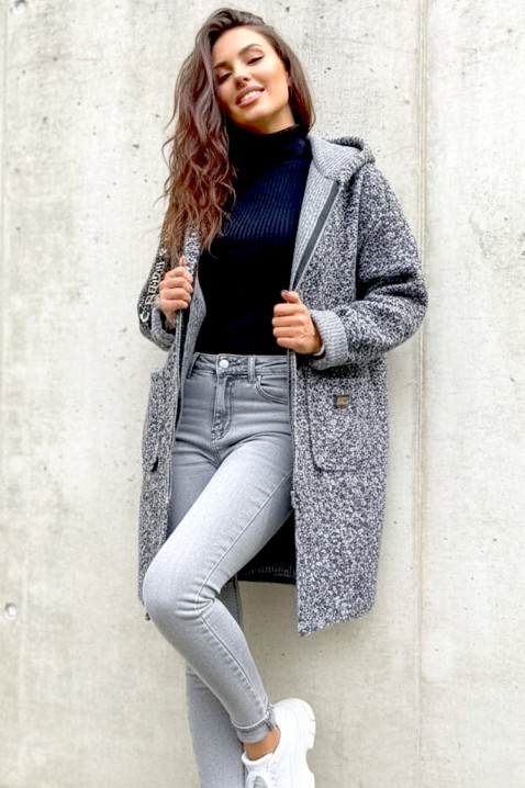 Kardigan VLADENZA GREY - Veste | Ivet.HR Kardigan VLADENZA GREY, Boja: siva, IVET.HR - MODERNA ODJEĆA