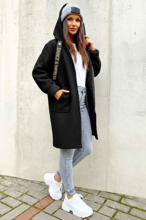Kardigan VLADENZA BLACK - Veste | Ivet.HR Kardigan VLADENZA BLACK, Boja: crna, IVET.HR - MODERNA ODJEĆA