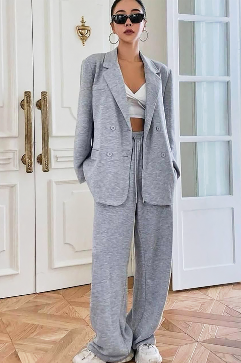 Komplet BENZOLA GREY - Kompleti za svakodnevni look | Ivet.HR Komplet BENZOLA GREY, Boja: siva, IVET.HR - MODERNA ODJEĆA