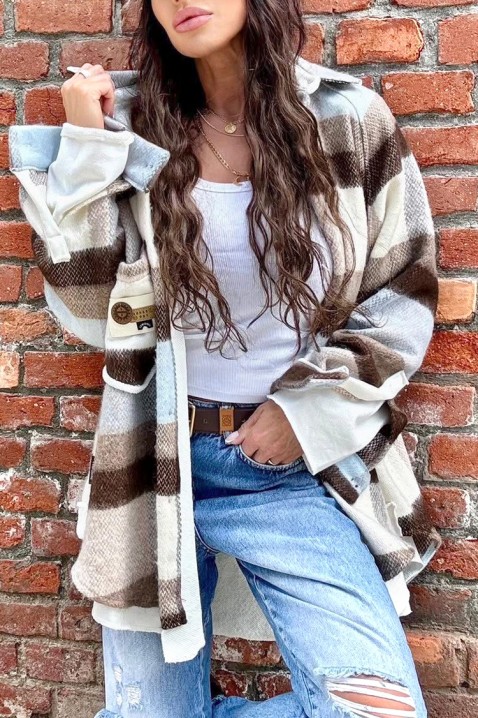 Ženska košulja CASIANTA BROWN - Košulje | Ivet.HR Ženska košulja CASIANTA BROWN, Boja: smeđa, IVET.HR - MODERNA ODJEĆA