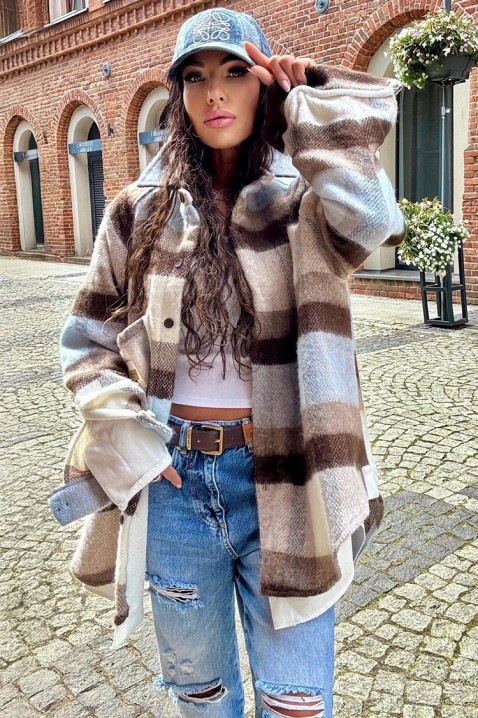 Ženska košulja CASIANTA BROWN - Košulje | Ivet.HR Ženska košulja CASIANTA BROWN, Boja: smeđa, IVET.HR - MODERNA ODJEĆA