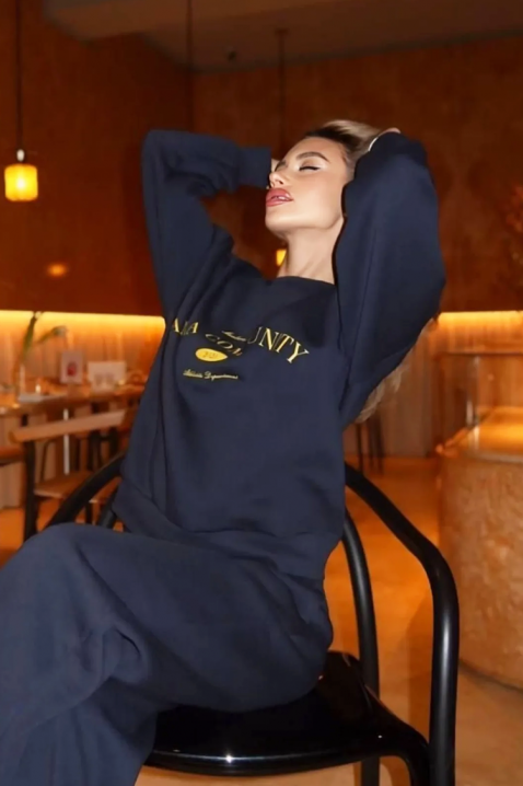 Komplet PRESLINDA NAVY - Kompleti za svakodnevni look | Ivet.HR Komplet PRESLINDA NAVY, Boja: tamnoplava, IVET.HR - MODERNA ODJEĆA