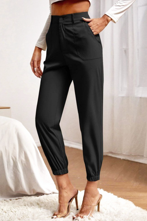 Hlače DREVOLDA - Hlače | Ivet.HR Hlače DREVOLDA, Boja: crna, IVET.HR - MODERNA ODJEĆA