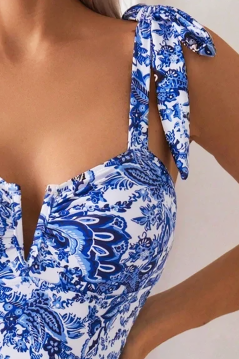 Jednodijelni kupaći kostim VIRESOLA, Boja: bijela i plava, IVET.HR - MODERNA ODJEĆA