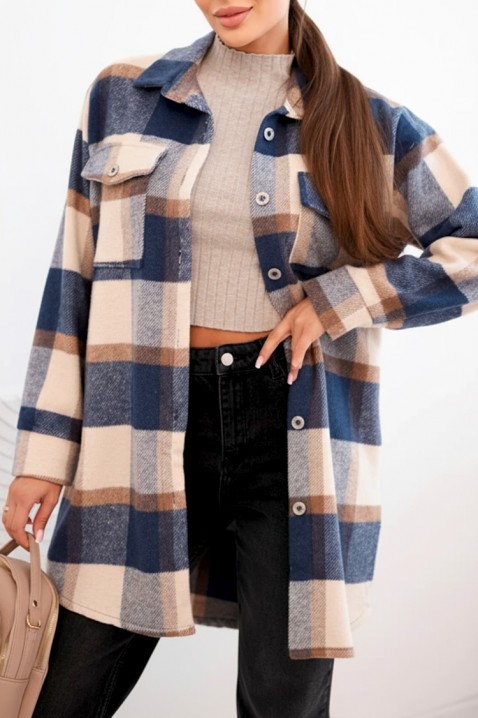 Ženska košulja KASONDA BLUE - Košulje | Ivet.HR Ženska košulja KASONDA BLUE, Boja: plava, IVET.HR - MODERNA ODJEĆA