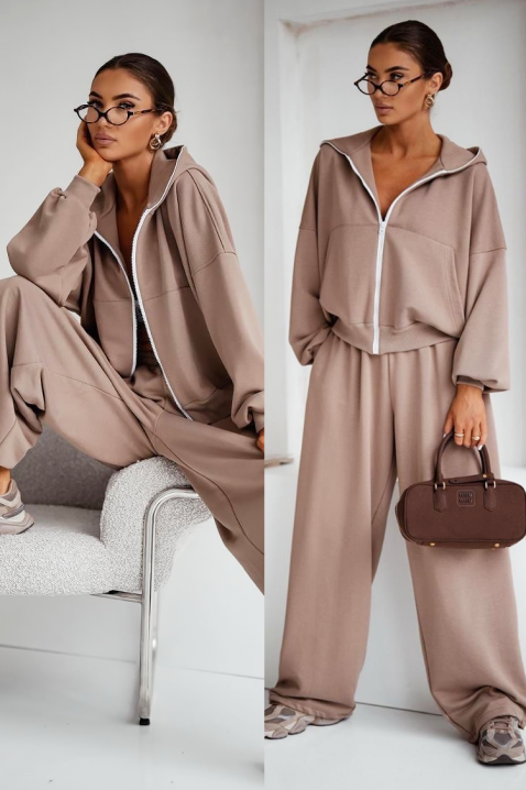 Komplet FITRELA MOCHA - Kompleti za svakodnevni look | Ivet.HR Komplet FITRELA MOCHA, Boja: moka, IVET.HR - MODERNA ODJEĆA