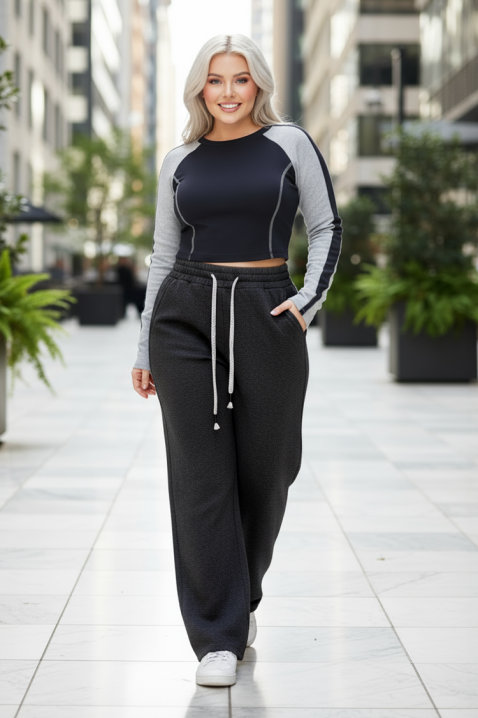 Hlače TENSILSA BLACK - Hlače | Ivet.HR Hlače TENSILSA BLACK, Boja: crna, IVET.HR - MODERNA ODJEĆA