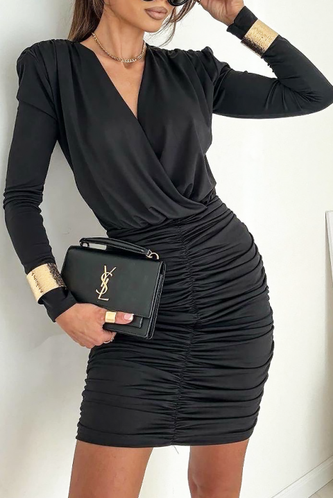 Haljina PARZELA BLACK - Kratke haljine | Ivet.HR Haljina PARZELA BLACK, Boja: crna, IVET.HR - MODERNA ODJEĆA