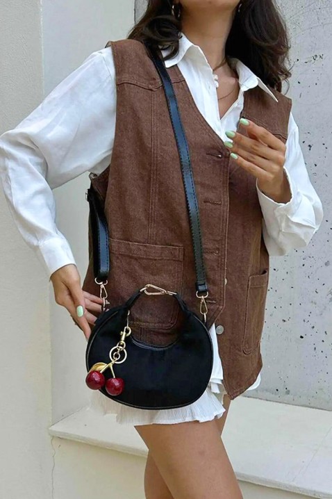 Ženska torbica CHEROTA BLACK, Boja: crna, IVET.HR - MODERNA ODJEĆA