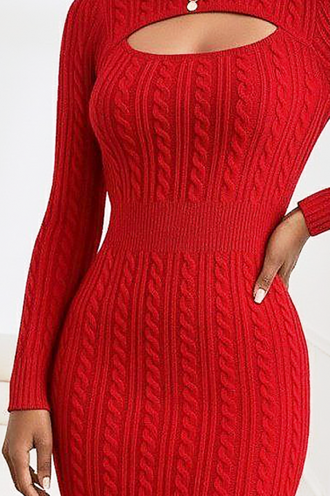 Haljina ENSIOLDA - Kratke haljine | Ivet.HR Haljina ENSIOLDA, Boja: crvena, IVET.HR - MODERNA ODJEĆA