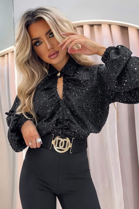 Ženska bluza LAPRENZA BLACK - Bluze | Ivet.HR Ženska bluza LAPRENZA BLACK, Boja: crna, IVET.HR - MODERNA ODJEĆA