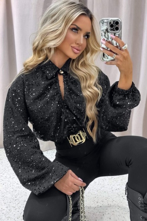 Ženska bluza LAPRENZA BLACK - Bluze | Ivet.HR Ženska bluza LAPRENZA BLACK, Boja: crna, IVET.HR - MODERNA ODJEĆA