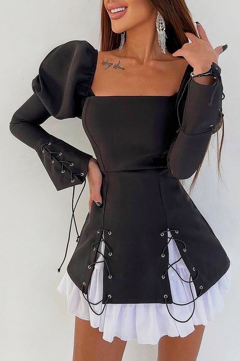 Haljina TREBINISA - Kratke haljine | Ivet.HR Haljina TREBINISA, Boja: crna, IVET.HR - MODERNA ODJEĆA