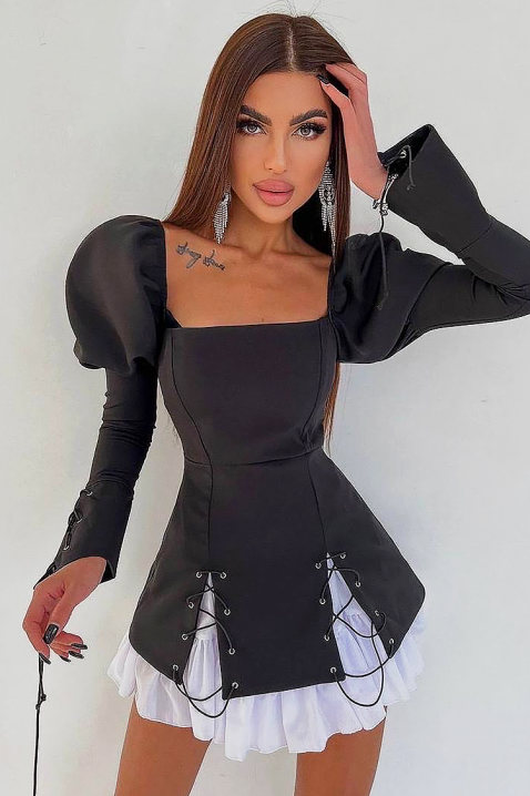 Haljina TREBINISA - Kratke haljine | Ivet.HR Haljina TREBINISA, Boja: crna, IVET.HR - MODERNA ODJEĆA