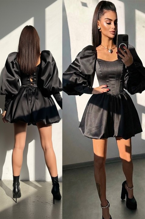 Haljina OGOYSTA BLACK - Kratke haljine | Ivet.HR Haljina OGOYSTA BLACK, Boja: crna, IVET.HR - MODERNA ODJEĆA