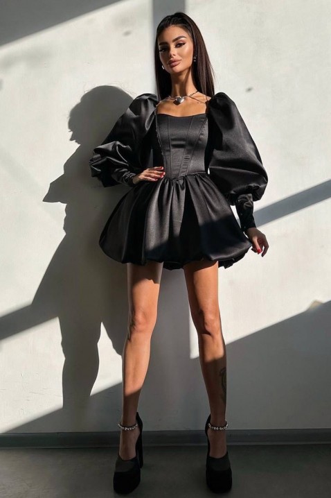 Haljina OGOYSTA BLACK - Kratke haljine | Ivet.HR Haljina OGOYSTA BLACK, Boja: crna, IVET.HR - MODERNA ODJEĆA