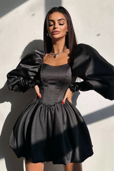 Haljina OGOYSTA BLACK - Kratke haljine | Ivet.HR Haljina OGOYSTA BLACK, Boja: crna, IVET.HR - MODERNA ODJEĆA