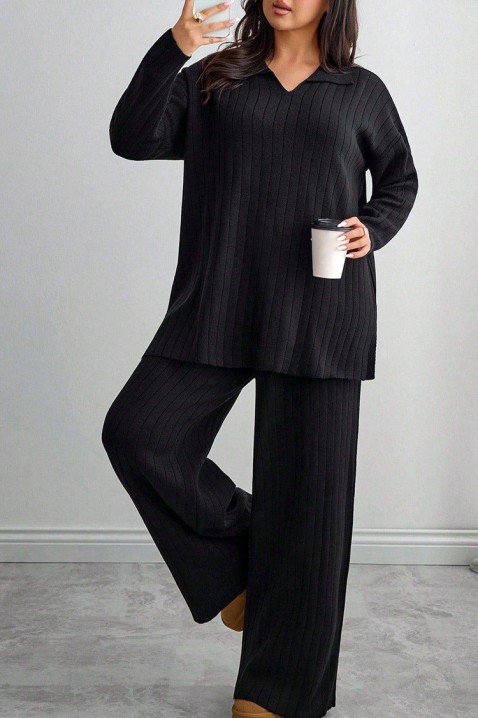 Komplet MAKSINA BLACK - Kompleti za svakodnevni look | Ivet.HR Komplet MAKSINA BLACK, Boja: crna, IVET.HR - MODERNA ODJEĆA