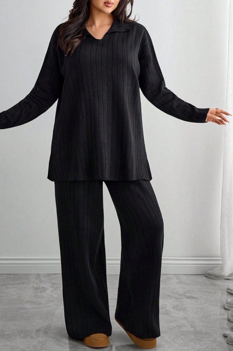 Komplet MAKSINA BLACK - Kompleti za svakodnevni look | Ivet.HR Komplet MAKSINA BLACK, Boja: crna, IVET.HR - MODERNA ODJEĆA