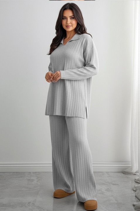 Komplet MAKSINA GREY - Kompleti za svakodnevni look | Ivet.HR Komplet MAKSINA GREY, Boja: siva, IVET.HR - MODERNA ODJEĆA