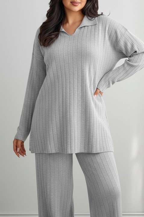 Komplet MAKSINA GREY - Kompleti za svakodnevni look | Ivet.HR Komplet MAKSINA GREY, Boja: siva, IVET.HR - MODERNA ODJEĆA