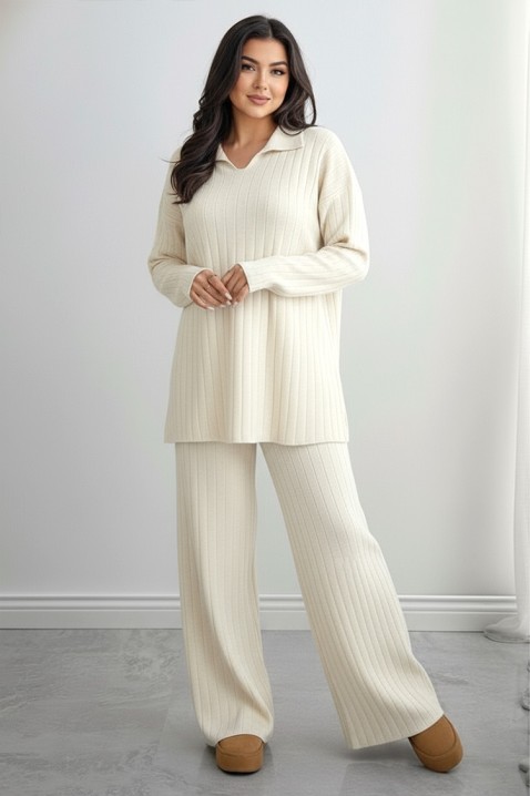 Komplet MAKSINA ECRU - Kompleti za svakodnevni look | Ivet.HR Komplet MAKSINA ECRU, Boja: drap, IVET.HR - MODERNA ODJEĆA