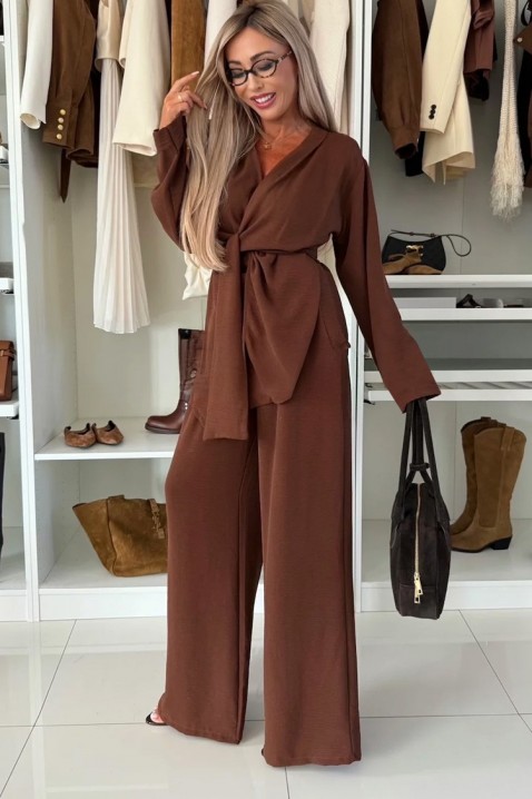 Komplet GOLZARFA BROWN, Boja: smeđa, IVET.HR - MODERNA ODJEĆA