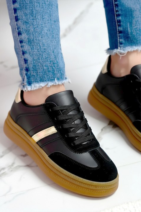 Ženske tenisice SIOTERA BLACK, Boja: crna, IVET.HR - MODERNA ODJEĆA