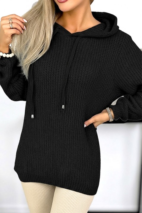 Dukserica TRAMELFA BLACK - Dukserice | Ivet.HR Dukserica TRAMELFA BLACK, Boja: crna, IVET.HR - MODERNA ODJEĆA