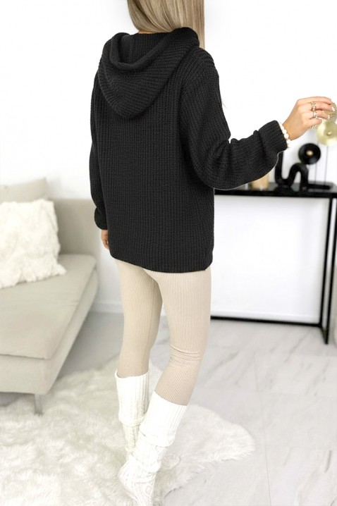 Dukserica TRAMELFA BLACK - Dukserice | Ivet.HR Dukserica TRAMELFA BLACK, Boja: crna, IVET.HR - MODERNA ODJEĆA