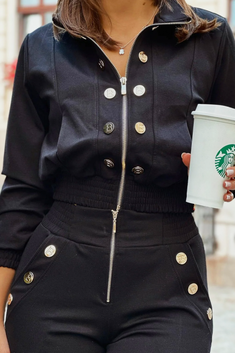 Komplet BENSEMA BLACK - Kompleti za svakodnevni look | Ivet.HR Komplet BENSEMA BLACK, Boja: crna, IVET.HR - MODERNA ODJEĆA