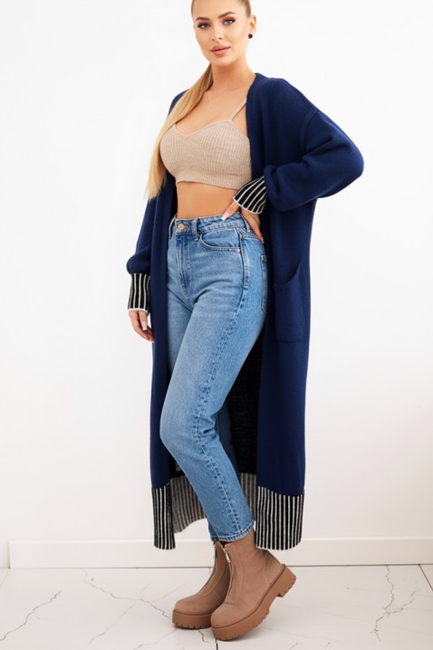 Kardigan GROTENGA NAVY - Veste | Ivet.HR Kardigan GROTENGA NAVY, Boja: tamnoplava, IVET.HR - MODERNA ODJEĆA