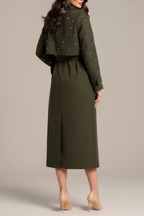 Trench kaput RODILDA KHAKI - Poseban odabir | Ivet.HR Trench kaput RODILDA KHAKI, Boja: kaki, IVET.HR - MODERNA ODJEĆA