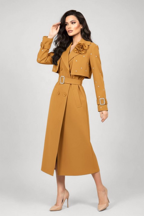 Trench kaput RODILDA BEIGE - Poseban odabir | Ivet.HR Trench kaput RODILDA BEIGE, Boja: bež, IVET.HR - MODERNA ODJEĆA