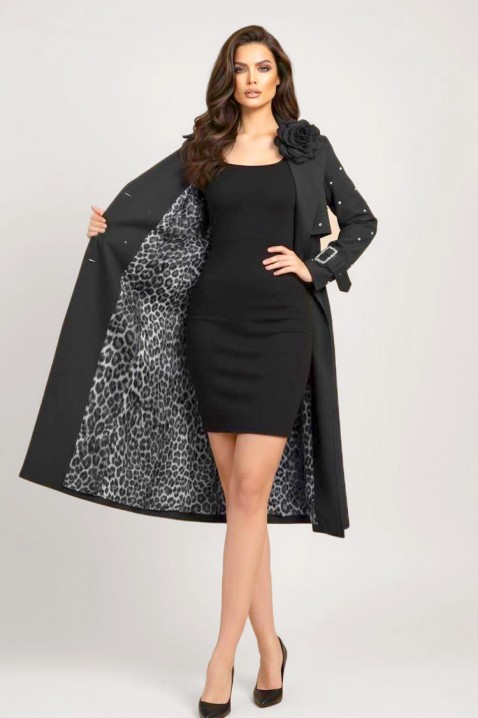 Trench kaput RODILDA BLACK - Poseban odabir | Ivet.HR Trench kaput RODILDA BLACK, Boja: crna, IVET.HR - MODERNA ODJEĆA