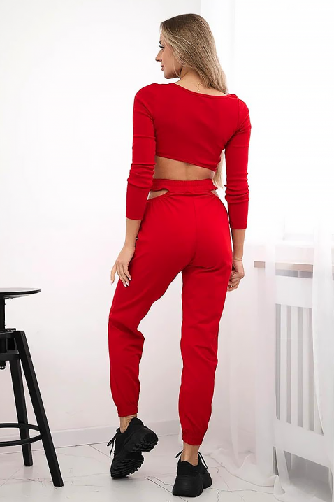 Komplet RADELVA RED - Kompleti za svakodnevni look | Ivet.HR Komplet RADELVA RED, Boja: crvena, IVET.HR - MODERNA ODJEĆA