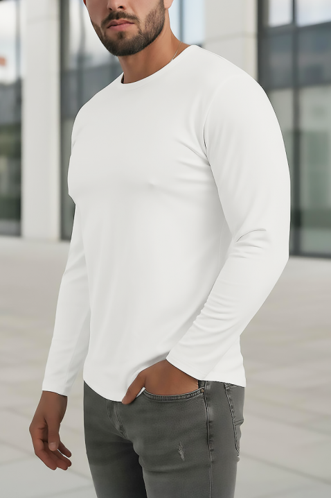 Muška bluza GLOMERZO WHITE - Bluze | Ivet.HR Muška bluza GLOMERZO WHITE, Boja: bijela, IVET.HR - MODERNA ODJEĆA