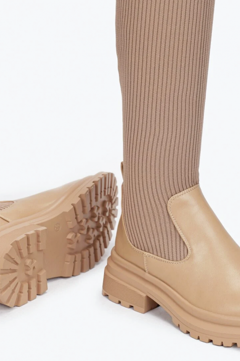 Čizme AMORINDA, Boja: bež, IVET.HR - MODERNA ODJEĆA