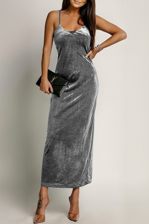 Haljina ZERFILGA SILVER - Duge haljine | Ivet.HR Haljina ZERFILGA SILVER, Boja: srebrna, IVET.HR - MODERNA ODJEĆA