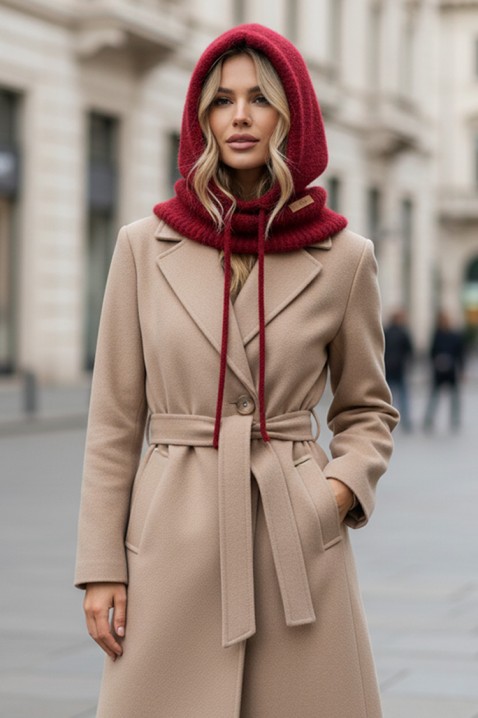 Kapa KAPILDA BORDO - Кape | Ivet.HR Kapa KAPILDA BORDO, Boja: bordo, IVET.HR - MODERNA ODJEĆA